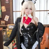 九柒喵《蔚蓝档案 笑面教授兔女郎》写真图集 36P｜在线预览与图包下载