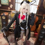 九柒喵《蔚蓝档案 笑面教授兔女郎》写真图集 36P｜在线预览与图包下载