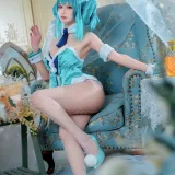 阿包也是兔娘《白兔Miku》写真图集 28P｜在线预览与图包下载