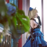 阿包也是兔娘《贞德婚纱》写真图集 26P｜在线预览与图包下载