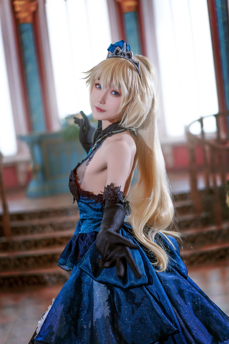 阿包也是兔娘《贞德婚纱》写真图集 26P｜在线预览与图包下载