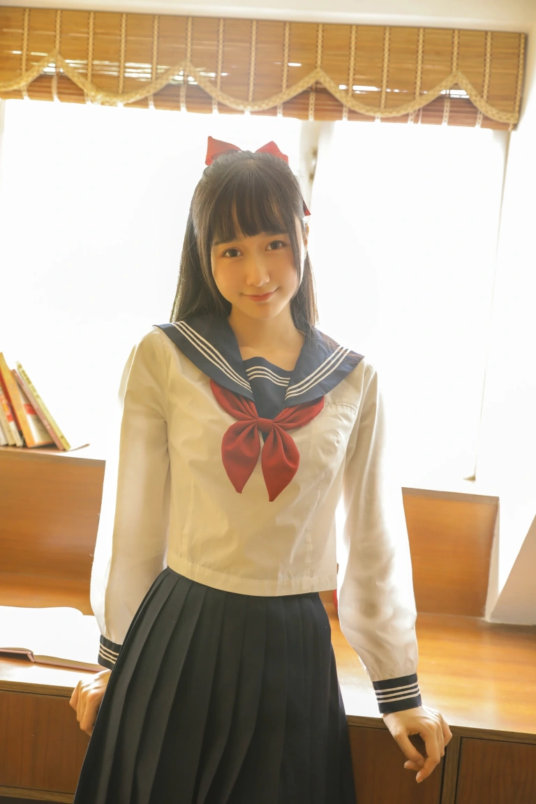 木棉棉《绵相随 JK水手服》写真图集 32P｜在线预览与图包下载