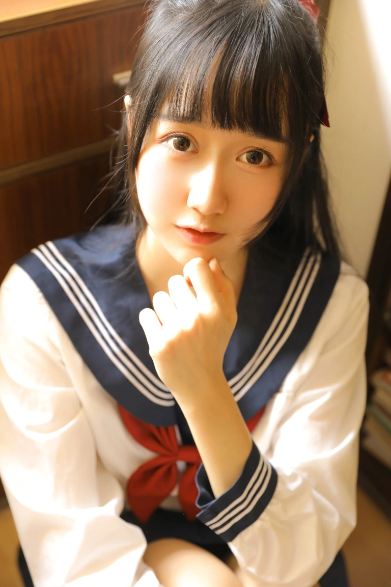 木棉棉《绵相随 JK水手服》写真图集 32P｜在线预览与图包下载