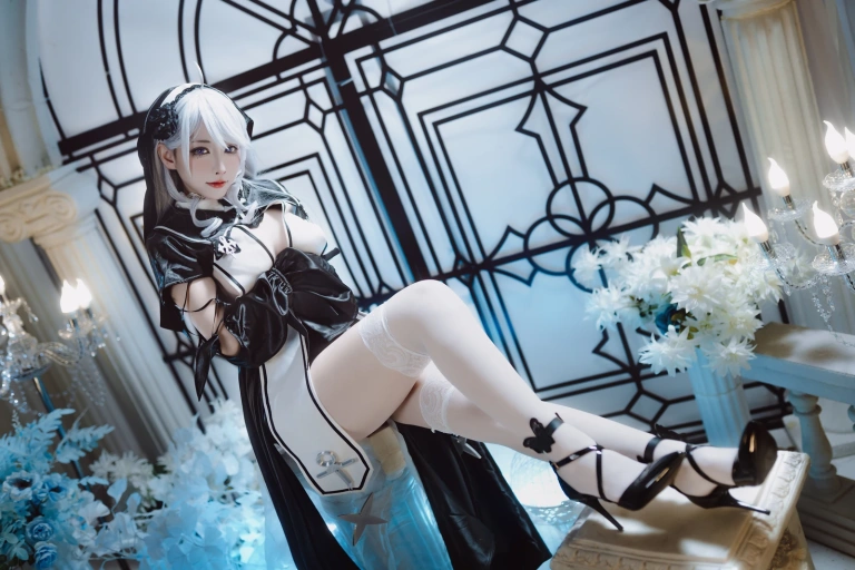 宮本桜《碧蓝航线 阿尔及利亚Meta》写真图集 21P｜在线预览与图包下载