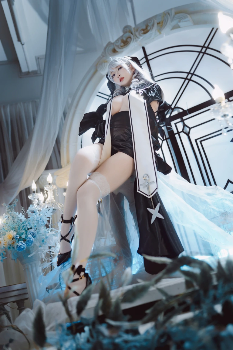 宮本桜《碧蓝航线 阿尔及利亚Meta》写真图集 21P｜在线预览与图包下载