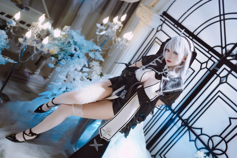 宮本桜《碧蓝航线 阿尔及利亚Meta》写真图集 21P｜在线预览与图包下载