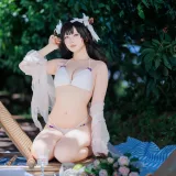 屿鱼《碧蓝航线 樫野泳装》写真图集 25P｜在线预览与图包下载