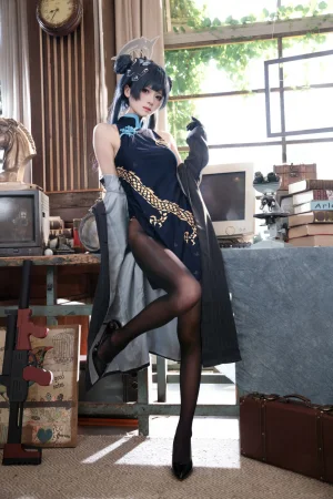 九柒喵《蔚蓝档案 妃咲原皮》写真图集 54P｜在线预览与图包下载