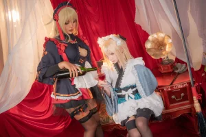是一只熊仔&小容仔咕咕咕w《fgo 冲田总司 魔神冲田 双人捆绑》写真图集 55P｜在线预览与图包下载