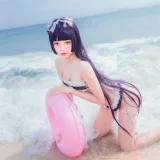 桜桃喵《五更琉璃 泳装》写真图集 21P｜在线预览与图包下载