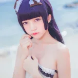 桜桃喵《五更琉璃 泳装》写真图集 21P｜在线预览与图包下载