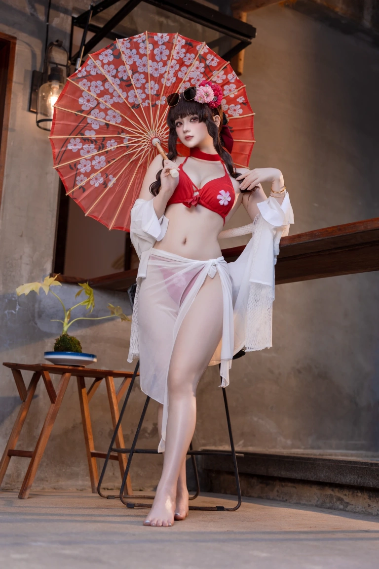 屿鱼《花泳装》写真图集 80P｜在线预览与图包下载