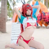 九柒喵《Nikke 拉毗泳装》写真图集 11P｜在线预览与图包下载