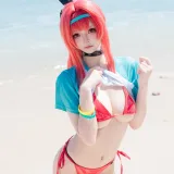 九柒喵《Nikke 拉毗泳装》写真图集 11P｜在线预览与图包下载
