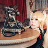 阿包也是兔娘《小猫咪能有什么坏心眼呢》写真图集 19P｜在线预览与图包下载