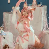 七月喵子《幻想兽娘集日食 蒂迟亚希》写真图集 24P｜在线预览与图包下载