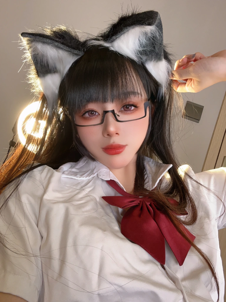 九言《猫耳娘的裙底》写真图集 36P+5V｜在线预览与图包下载