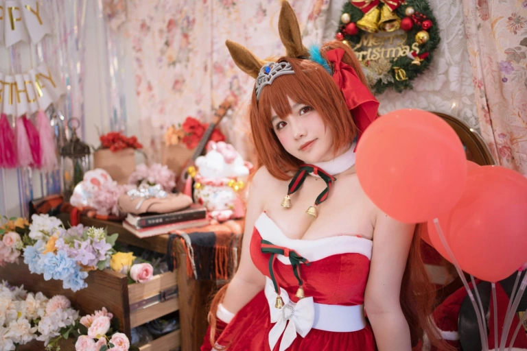 阿半今天很开心《赛马娘 大和赤骥·绯红的星落之夜》写真图集 48P｜在线预览与图包下载