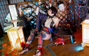 是三不是世《FGO酒吞童子》写真图集 35P｜在线预览与图包下载