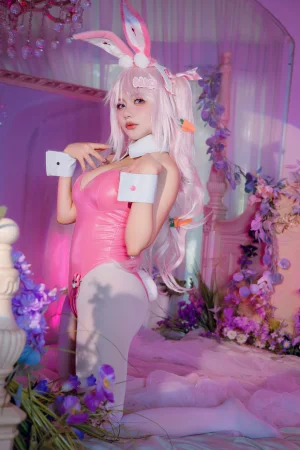 是一只熊仔《Nikke胜利女神 爱丽丝兔女郎》写真图集 50P｜在线预览与图包下载