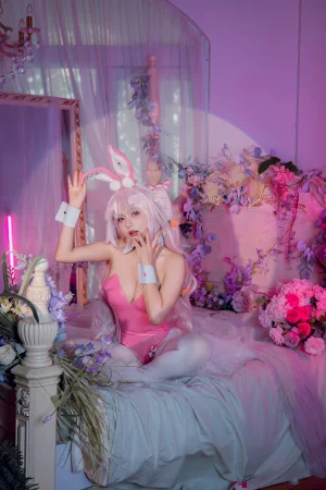 是一只熊仔《Nikke胜利女神 爱丽丝兔女郎》写真图集 50P｜在线预览与图包下载