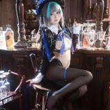 九柒喵《碧蓝航线 柴郡兔女郎》写真图集 58P｜在线预览与图包下载