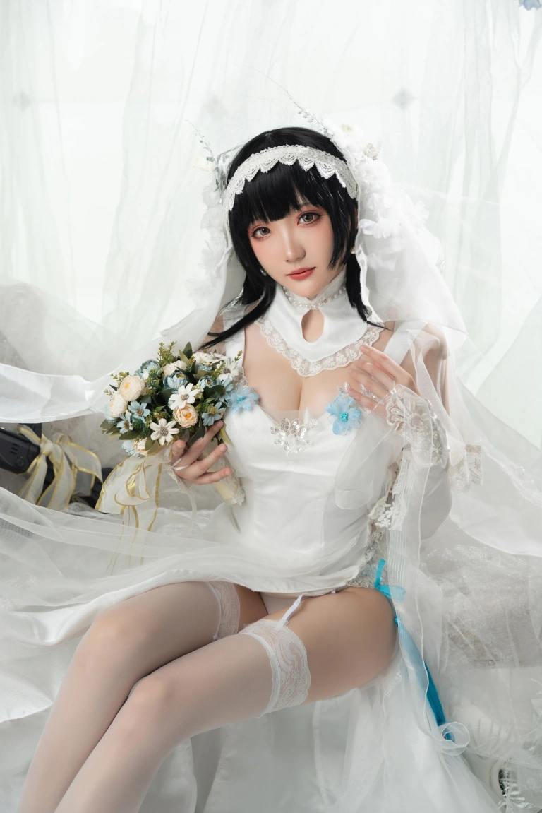 瓜希酱《95式 花嫁》写真图集 30P｜在线预览与图包下载