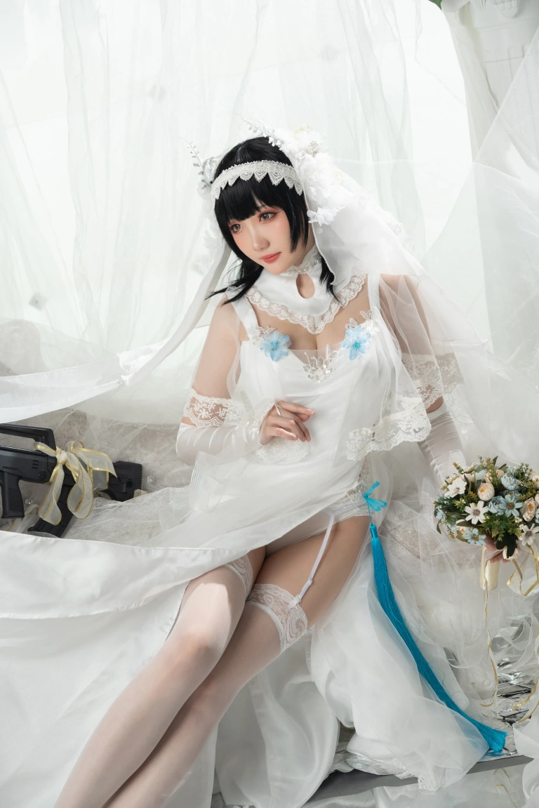 瓜希酱《95式 花嫁》写真图集 30P｜在线预览与图包下载