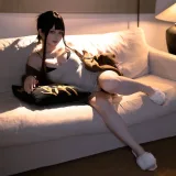 屿鱼《杀手妻子》写真图集 50P｜在线预览与图包下载
