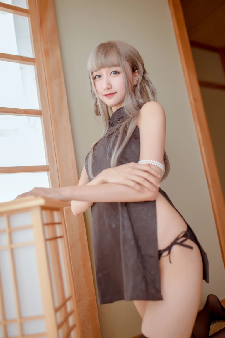 木棉棉《魔女旗袍（&小野妹子）》写真图集 24P｜在线预览与图包下载