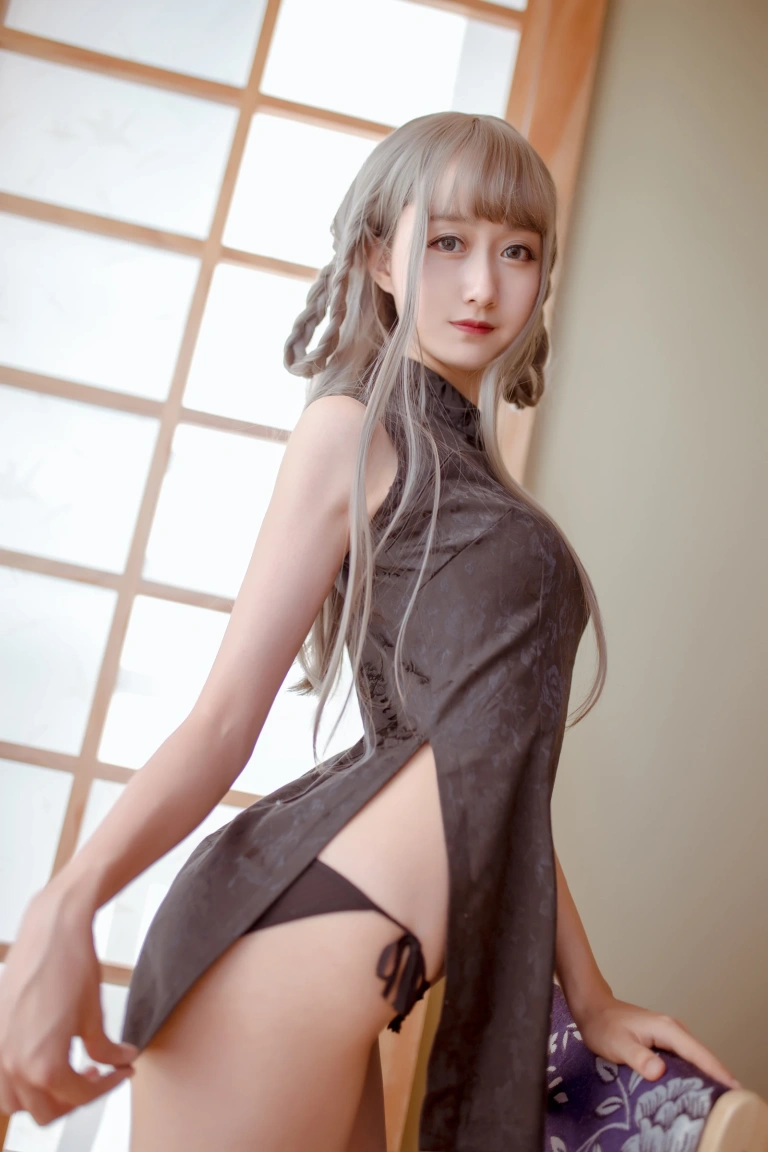 木棉棉《魔女旗袍（&小野妹子）》写真图集 24P｜在线预览与图包下载