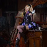 阿包也是兔娘《原神 中二皇女》写真图集 53P｜在线预览与图包下载