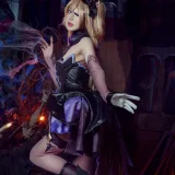 阿包也是兔娘《原神 中二皇女》写真图集 53P｜在线预览与图包下载