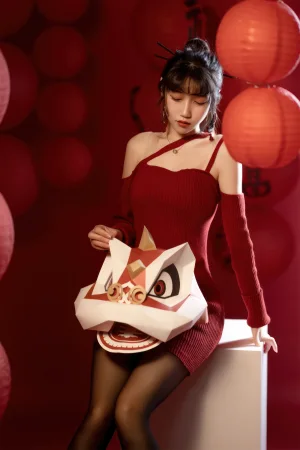 不呆猫《2022年春节》写真图集 22P｜在线预览与图包下载