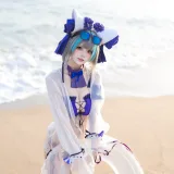 九柒喵《泳装柴郡》写真图集 27P｜在线预览与图包下载