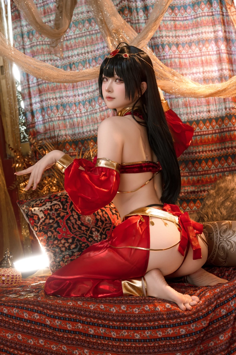 屿鱼《大凤舞娘 新年特典》写真图集 50P｜在线预览与图包下载