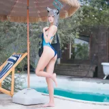 九柒喵《蔚蓝档案 砂狼白子泳装》写真图集 34P｜在线预览与图包下载