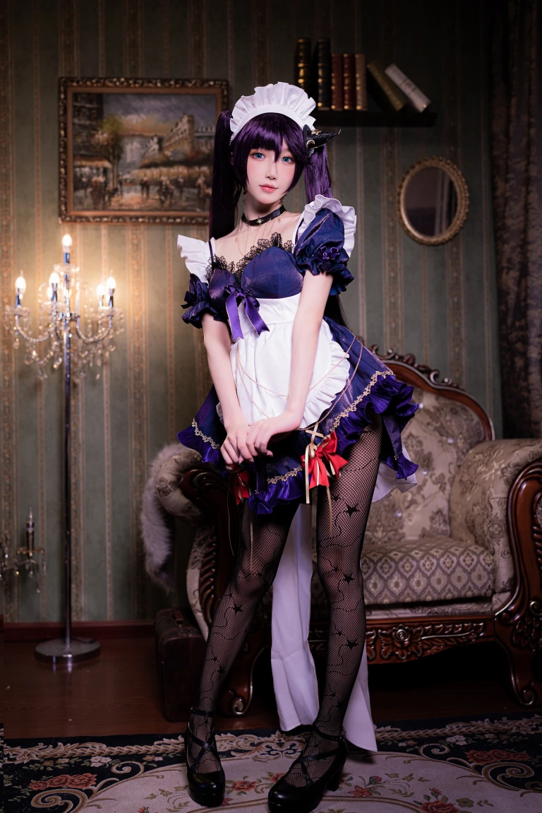 阿包也是兔娘《莫娜女仆》写真图集 36P｜在线预览与图包下载