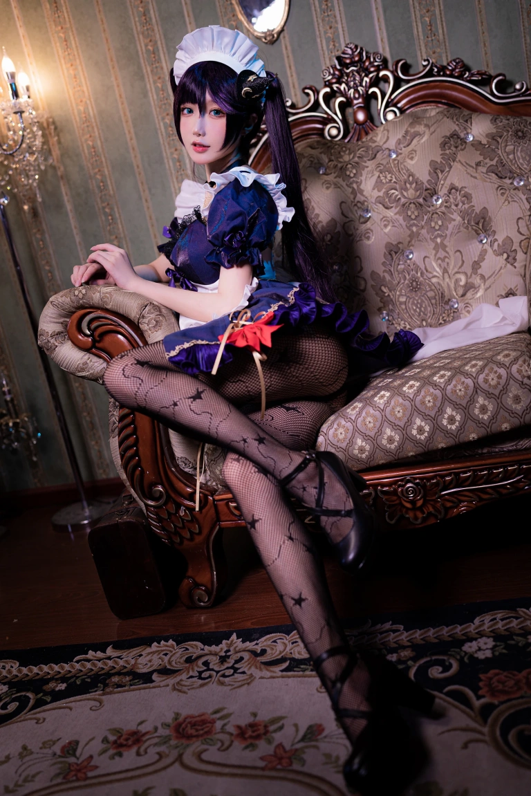 阿包也是兔娘《莫娜女仆》写真图集 36P｜在线预览与图包下载