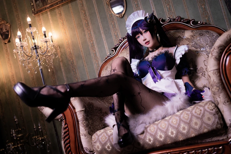 阿包也是兔娘《莫娜女仆》写真图集 36P｜在线预览与图包下载