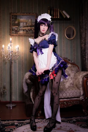 阿包也是兔娘《莫娜女仆》写真图集 36P｜在线预览与图包下载