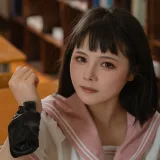 七月喵子《放学后的补习（&奈汐酱nice）》写真图集 72P+1V｜在线预览与图包下载