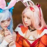 桜桃喵《双人公孙离（桜桃喵&疯猫ss）》写真图集 16P｜在线预览与图包下载