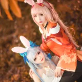 桜桃喵《双人公孙离（桜桃喵&疯猫ss）》写真图集 16P｜在线预览与图包下载
