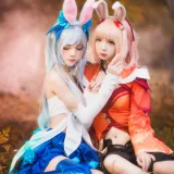 桜桃喵《双人公孙离（桜桃喵&疯猫ss）》写真图集 16P｜在线预览与图包下载