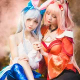 桜桃喵《双人公孙离（桜桃喵&疯猫ss）》写真图集 16P｜在线预览与图包下载