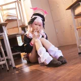 屿鱼《碧蓝档案 下江小春原皮》写真图集 33P｜在线预览与图包下载