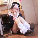 屿鱼《碧蓝档案 下江小春原皮》写真图集 33P｜在线预览与图包下载