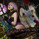 阿包也是兔娘《午夜瞌睡魔女》写真图集 40P｜在线预览与图包下载