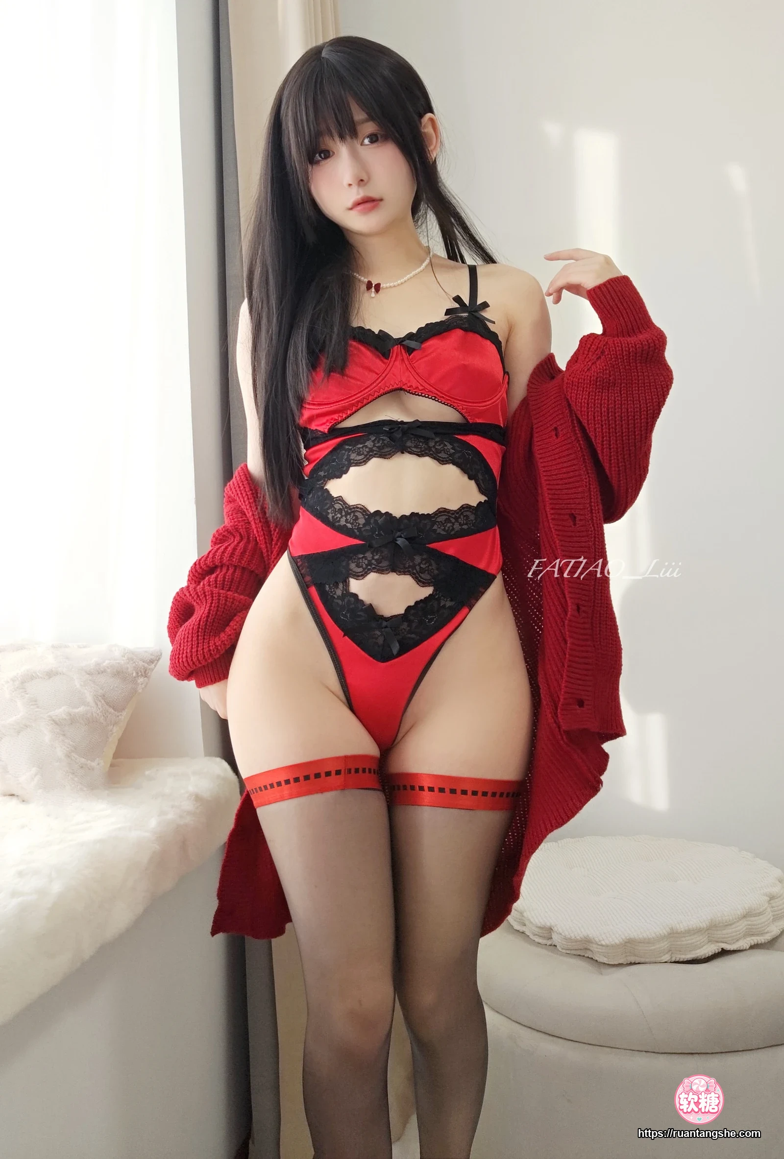迷之呆梨 迷之呆梨 NO.042 - Fantia 2024年01月会员合集(5期)